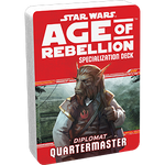 Star Wars Age of Rebellion Specialization Deck Diplomat Quartermaster