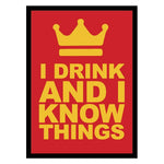 Legion Matte Sleeves: I Drink and I Know Things (50)