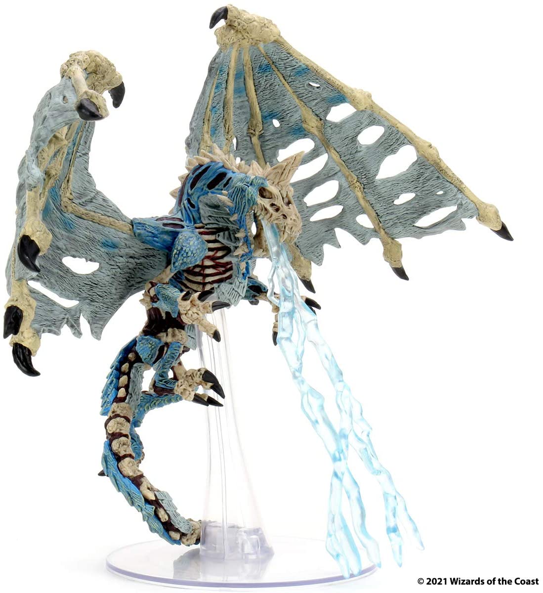 Dungeons & Dragons Icons of the Realms: Set 18 Boneyard Premium - Blue Dracolich