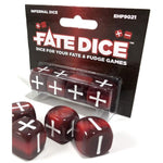 Fate Core RPG: Fate Dice - Infernal (4)