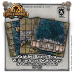 Iron Kingdoms RPG: Gridded Battle Tiles - Wildlands and Waterways
