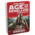 Star Wars Age of Rebellion Specialization Deck Commander Commodore