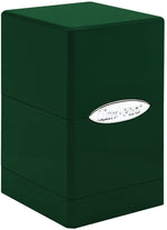 Satin Tower Deck Box: Hi-Gloss Emerald Green