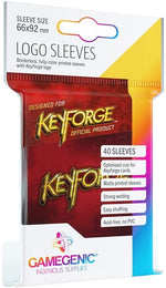 Gamegenic Keyforge Logo Sleeves - Red