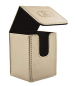 Flip Deck Case 100+ Leatherette Standard Size Sand