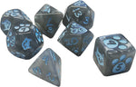 Polyhedral Dice Set (7): Kitten - Gray