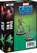 Marvel Crisis Protocol - Sin and Viper Character Pack