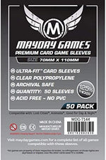 Sleeves: Premium Magnum Silver Sleeves 70mm x 110mm (Lost Cities)(50)