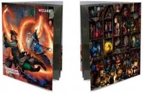 Dungeons and Dragons RPG: Wizard - Class Folio with Stickers