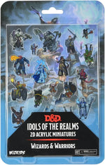 Dungeons & Dragons: Idols of the Realms 2D Set - Wizards & Warriors