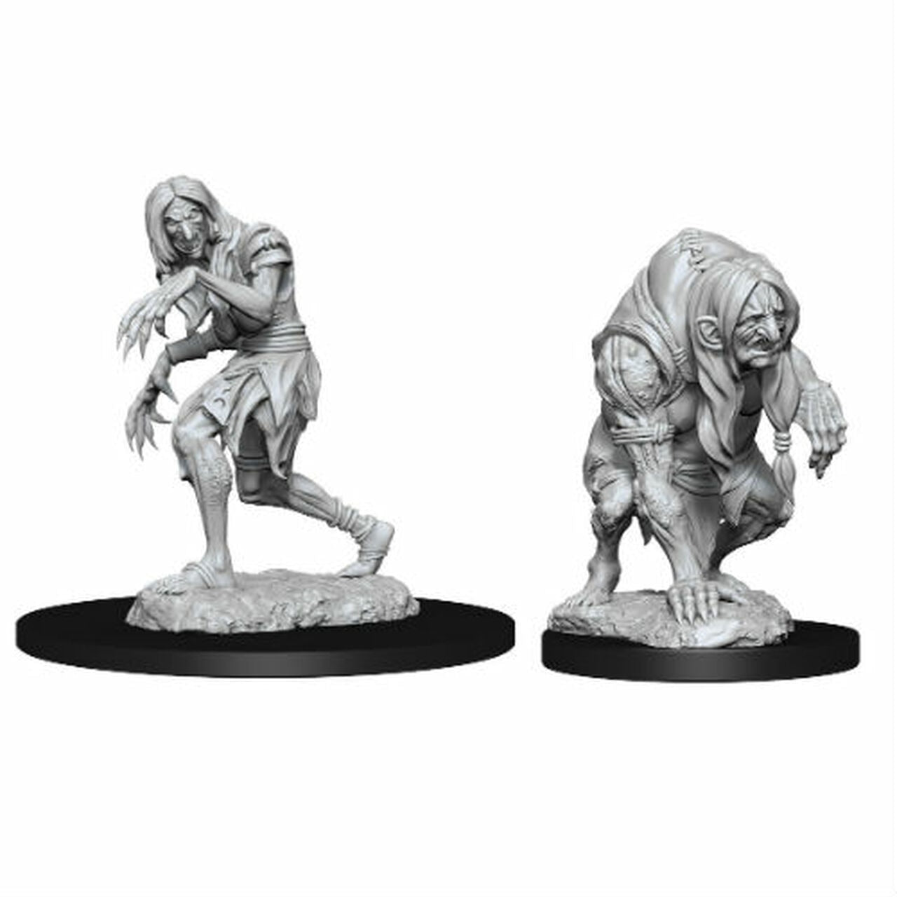 Pathfinder Deep Cuts Unpainted Miniatures: W14 Annis Hag & Green Hag