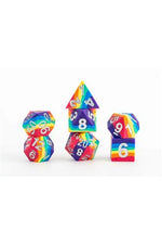 7-Die Set 16mm Sharp Edge Silicone Rubber: Rainbow