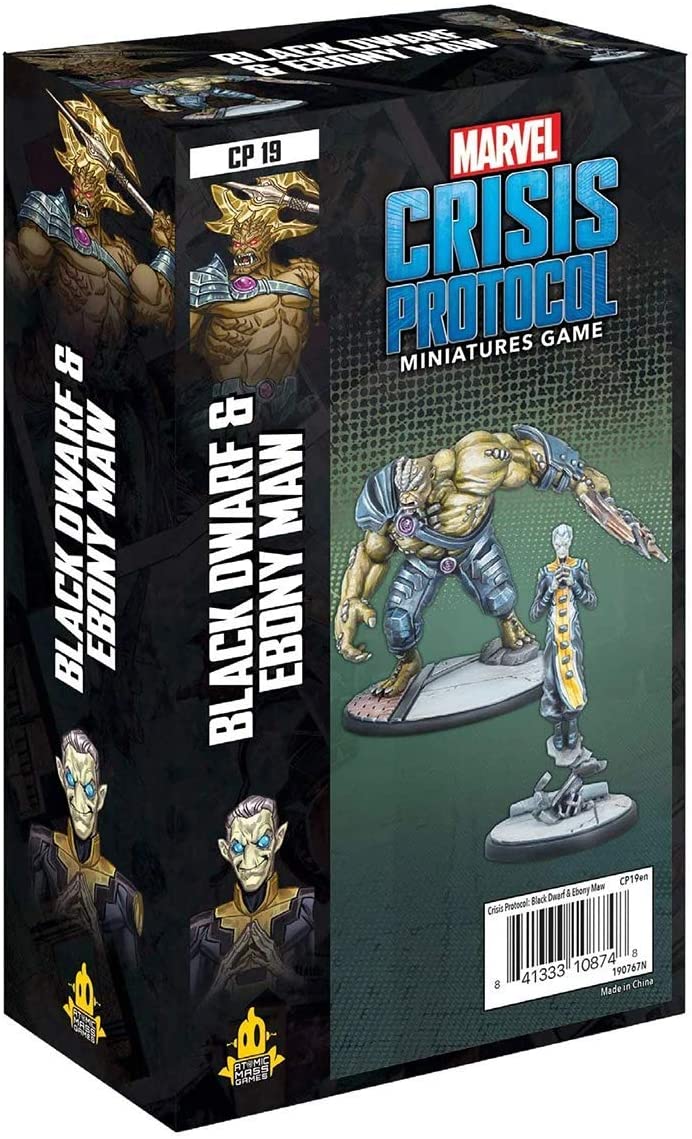 Marvel: Crisis Protocol - Black Dwarf and Ebony Maw Character Pack