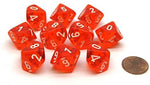Translucent: Poly D10 Orange/White (10) Revised