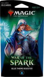 Magic the Gathering CCG: War of the Spark Blue Theme Booster