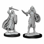 Pathfinder Deep Cuts Unpainted Miniatures: W14 Human Champion Female
