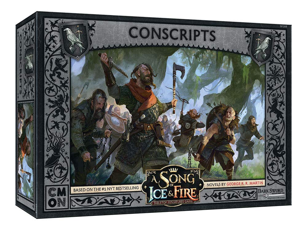 A Song of Ice & Fire Tabletop Miniatures Game: Night`s Watch Conscripts Unit Box