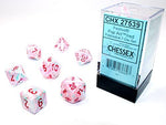 Festive: Poly Pop Art/red 7-Die set