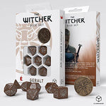 The Witcher Dice Set: Geralt - Roachs Companion (7 + coin)