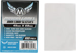 Sleeves: Mini Euro Card Sleeves 45mm x 68mm (100)