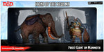 Dungeons & Dragons: Icons of the Realms Set 19 Snowbound Frost Giant and Mammoth Premium Set