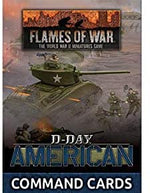 Flames Of War: D-Day American Command Cards (x50 cards)