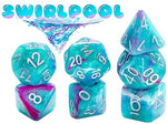 Aether Dice: Swirlpool (7 Polyhedral Dice Set)