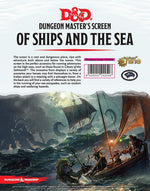 Dungeons and Dragons RPG: Of Ships and the Sea DM Screen