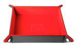 Folding Dice Tray: Velvet 10x10 RD