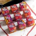 Elder Dice: Eye of Chaos Tube of D6's (Glass & Wax)