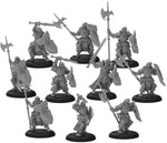 Warmachine: Mercenaries Morrowan Legion of Lost Souls Unit (White Metal)