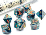 Lab Dice 5 Lustrous: Poly Alpestris/orange (7)