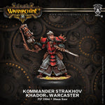 Warmachine Khador Assault Kommander Strakhov Warcaster