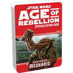 Star Wars Age of Rebellion Specialization Deck Engineer Mechanic