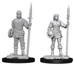 WizKids Deep Cuts Unpainted Miniatures: W10 Guards
