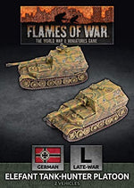 Flames of War: Bagration German Elefant Tank-Hunter Platoon