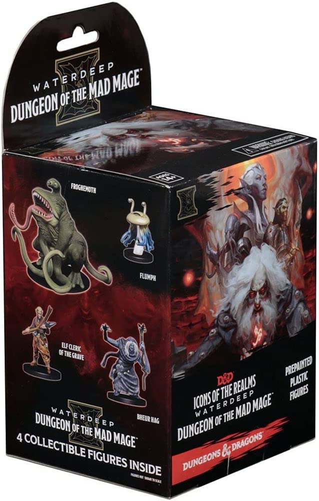 Dungeons & Dragons Fantasy Miniatures: Icons of the Realms Set 11 Waterdeep: Dungeon of the Mad Mage Booster