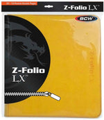 BCW Z-Folio 12-Pocket LX Album - Yellow