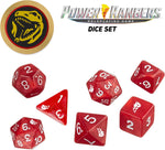 Power Rangers RPG: Game Dice Set - Red (7+coin)