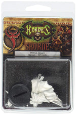 Hordes: Skorne Primus Jalaam Venator Warlock (White Metal)