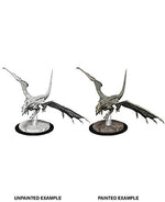 Dungeons & Dragons Nolzur`s Marvelous Unpainted Miniatures: W9 Young White Dragon