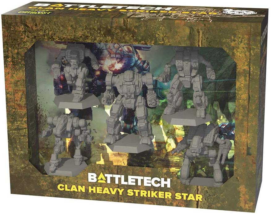 BattleTech: Miniature Force Pack - Clan Heavy Striker Star