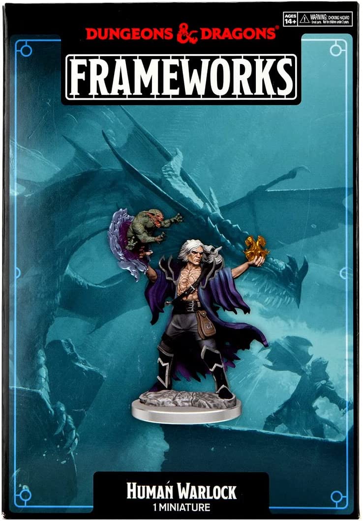 Dungeons & Dragons Frameworks: W01 Human Warlock Male