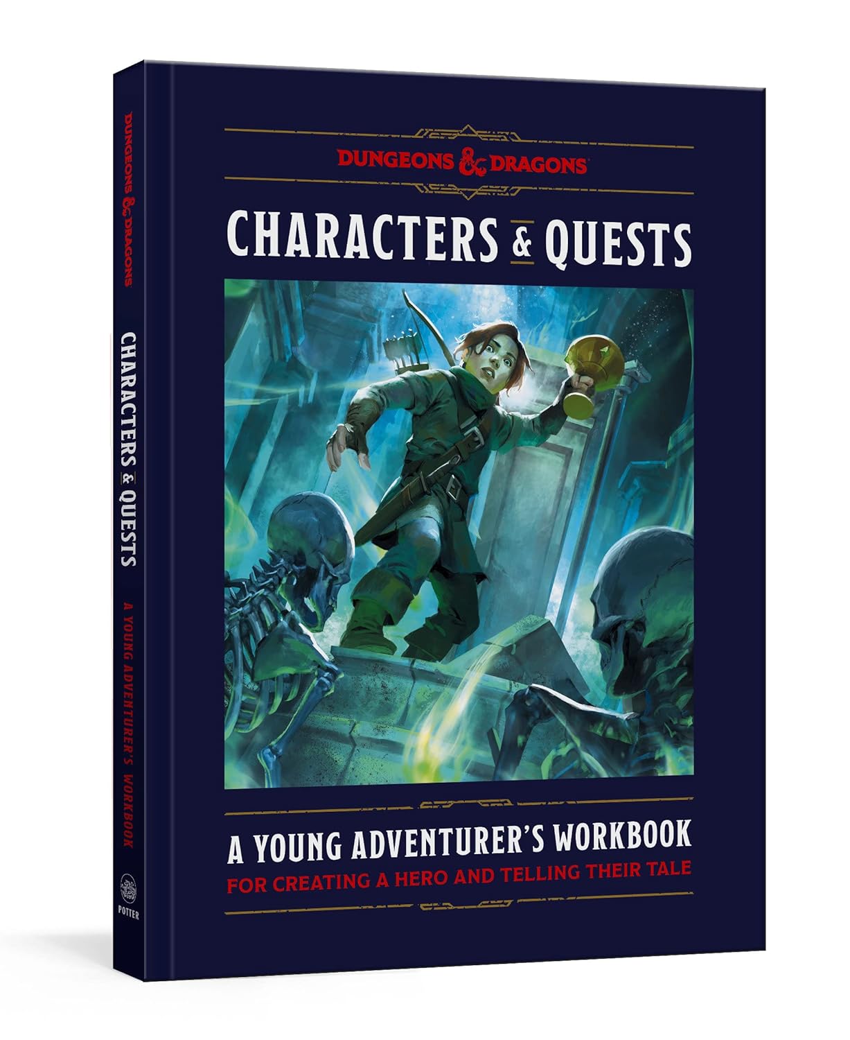 Dungeons & Dragons RPG: A Young Adventurer`s Guide - Characters and Quests (Hardcover)