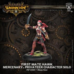 Warmachine Mercenaries First Mate Hawk Privateer Solo
