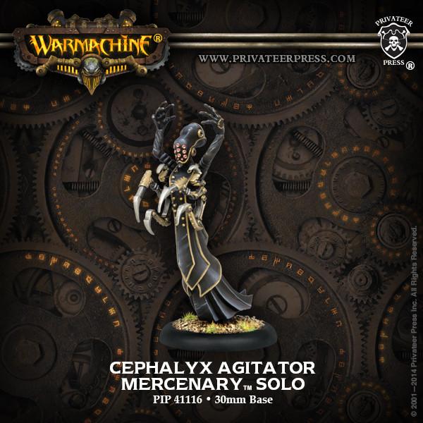 Warmachine Mercenaries Cephalyx Agitator Solo