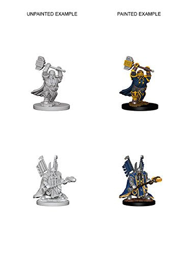 Dungeons & Dragons Nolzur`s Marvelous Unpainted Miniatures: Dwarf Male Paladin