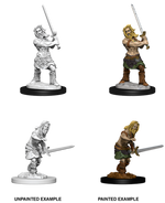 Pathfinder Deep Cuts Unpainted Miniatures: Male Human Barbarian