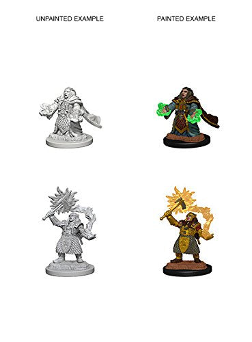 Dungeons & Dragons Nolzur`s Marvelous Unpainted Miniatures: Dwarf Female Cleric