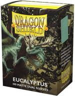 Dragon Shields: (100) Matte Dual - Eucalyptus